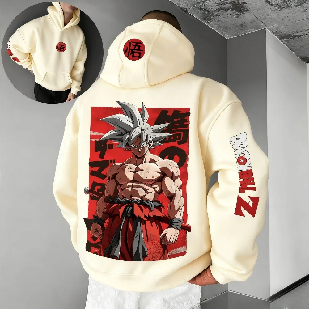 

Dragon Ball Brolli Surrounding Autumn and Winter Hoodie, Japanese Harajuku Y2k Oversized Long Sleeved Top, Birthday Gift