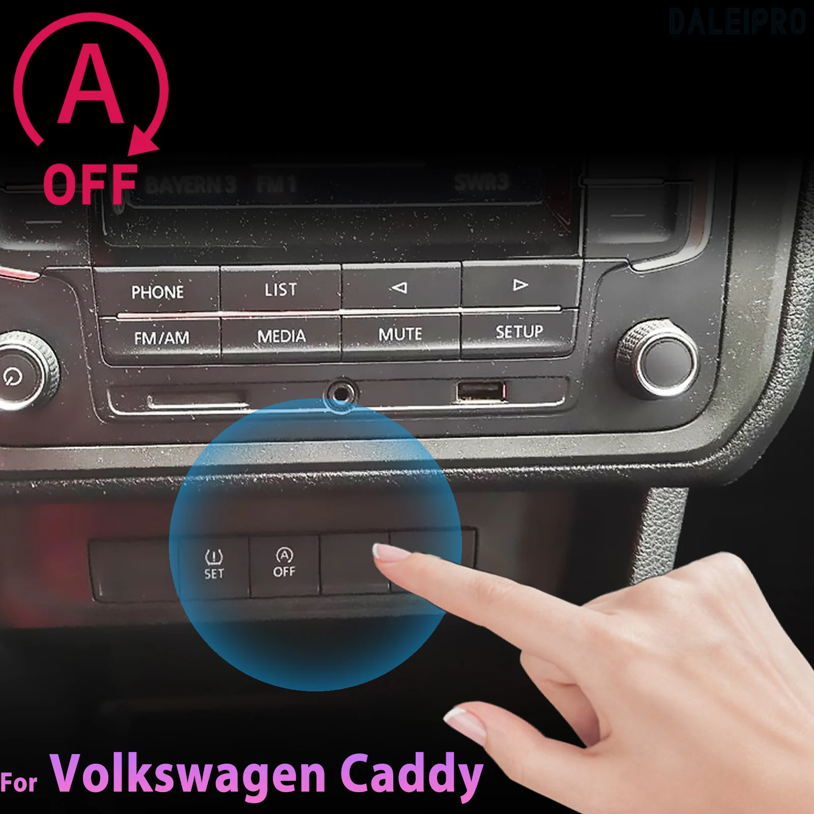 For Volkswagen VW Caddy 2K 2015-2019 Automatic Stop Start Engine System Memory Module Cancel Car Auto Start Stop Switch