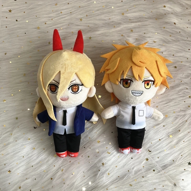 20cm Anime Plüschtier Wrangler Power Dongshan Little Benny Angel Devil Hayakawa Aki Mitaka Asa Rez Plüschkissen Geschenk – Detail 12