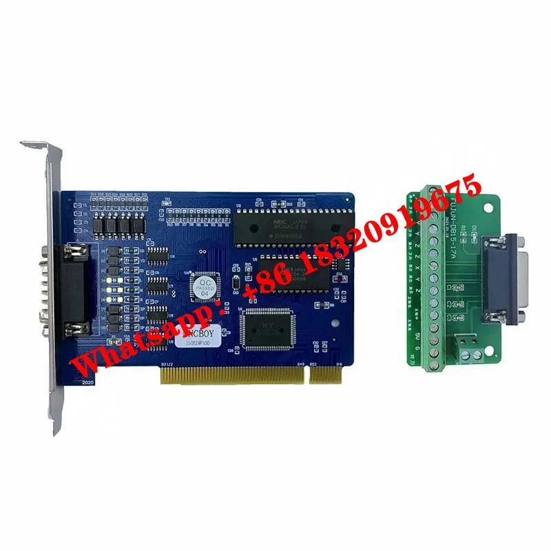 caldo! Set di schede di controllo NC Studio PCI Motion Ncstudio a 3 assi per fresatrice per incisione con router CNC