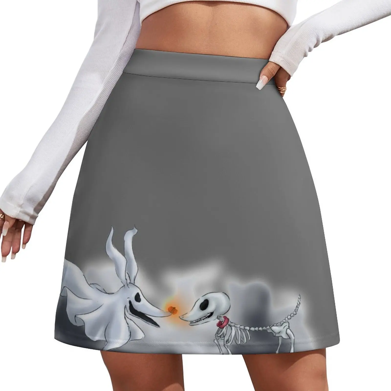 

Nightmare Dogs Mini Skirt Women's summer skirts Woman short skirt 90s vintage clothes Mini Skirt