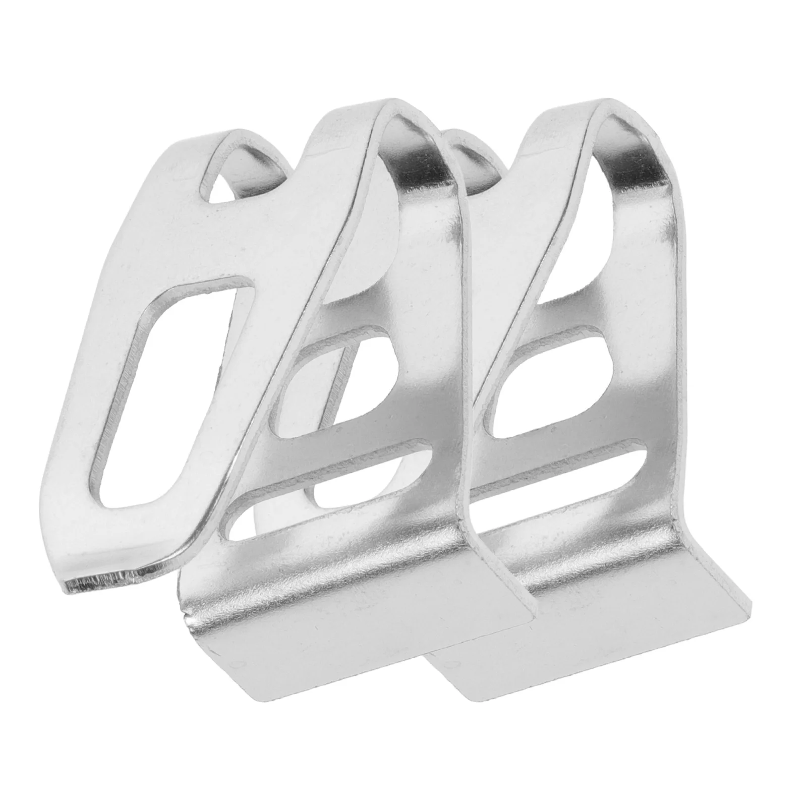 

2Pcs Electric Drill Hanger Belt Clip Stainless Steel Tool Hook Impact Driver Organizer Holder Belt Clamp for Impact Drivers