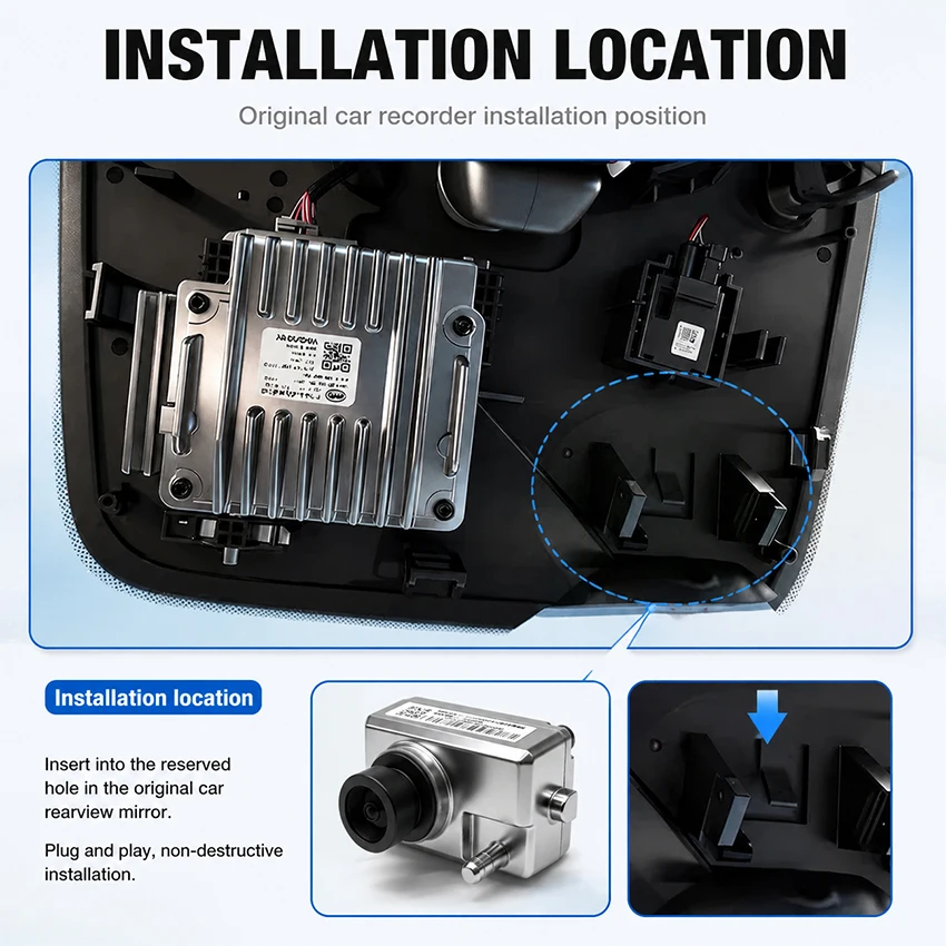HD Dash Cam For BYD HC-3776940M Car Dvr Recorder Camera For BYD Sealion 7 SL7 2024-2026 (Not Available in EU and UK)