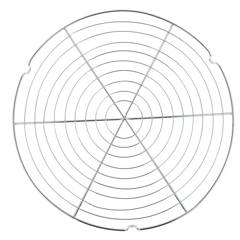 케이크 냉각 라운드 쿠키 베이킹 로스팅 와이어 스티머 랙, 스탠드 트레이, 스팀 오일 베이커리, 스테인레스 그릴 그리드, 페이스트리