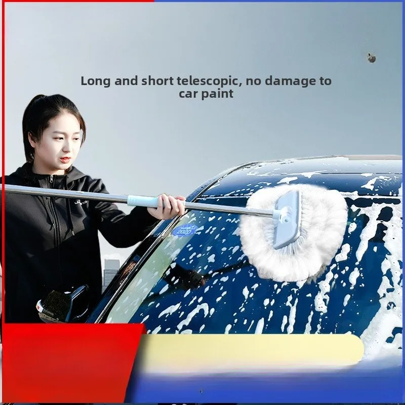 Spazzola speciale per scopa per autolavaggio