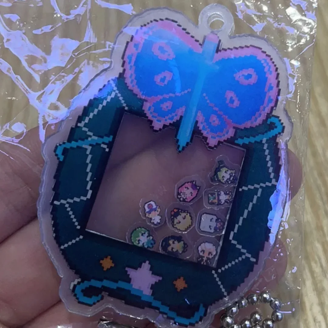 Jjba shake anime chaveiro jolyne cujoh acrílico chaveiro narciso anasui chaveiro diavolo chave titular saco pingente ornamento presente