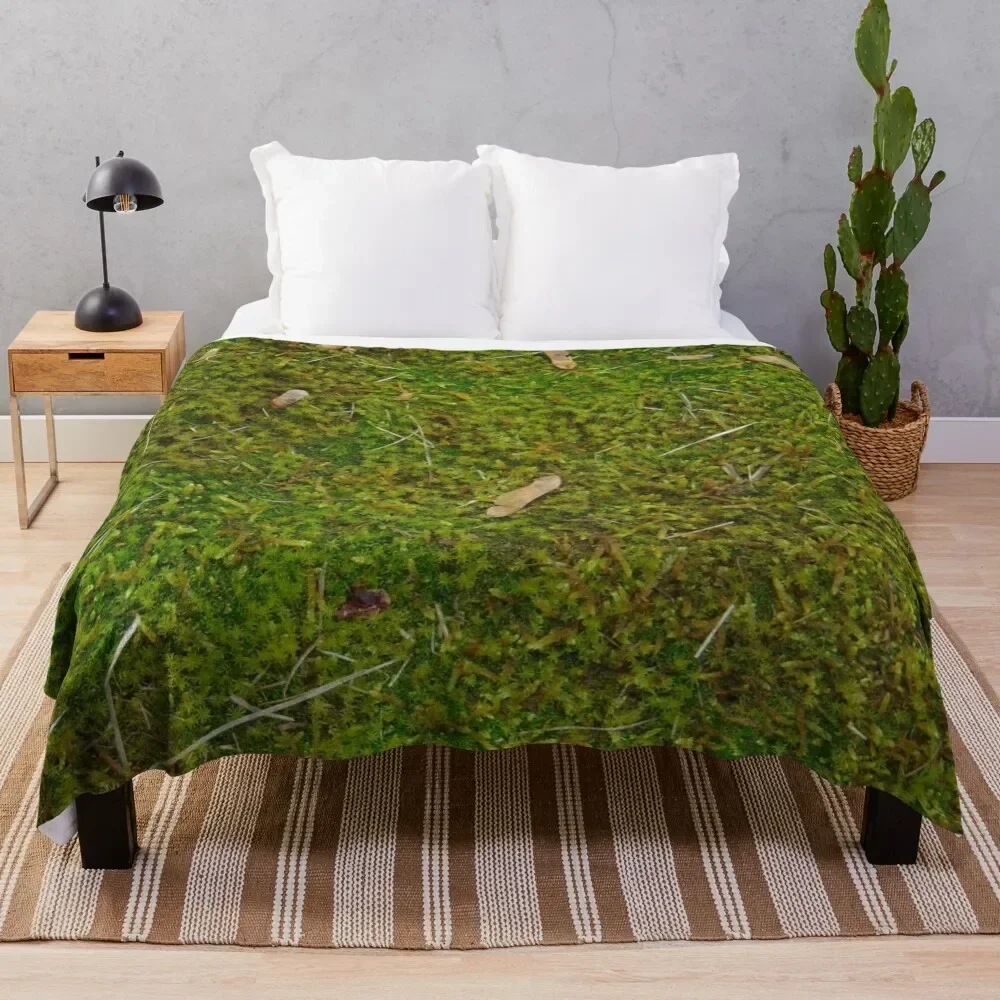 

Moss Throw Blanket Decorative Beds Single Blankets