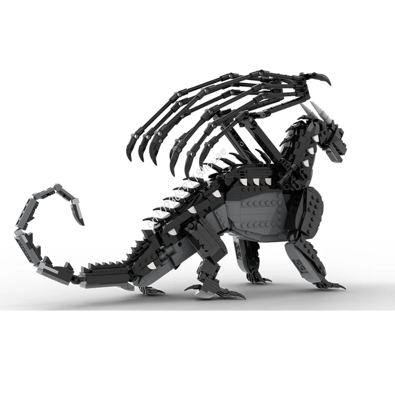 

1228pcs MOC NightWing Wings of Fire nan Unlimited Creativity DIY Building Blocks Perfect for Custom Builders