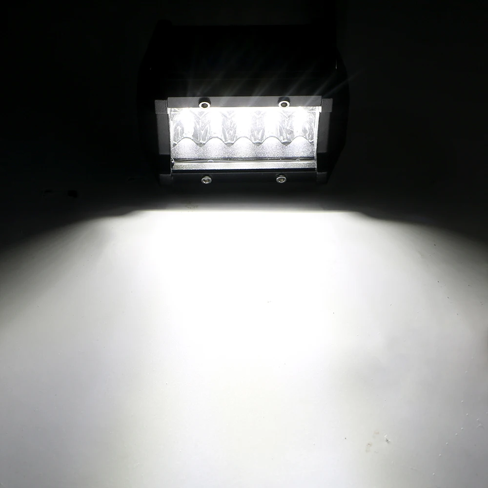 2Pcs/set Car Light Off Road Work Light DC12V 24V Car-styling Waterproof For Tractor Boat offroad 4" LED Light Bar