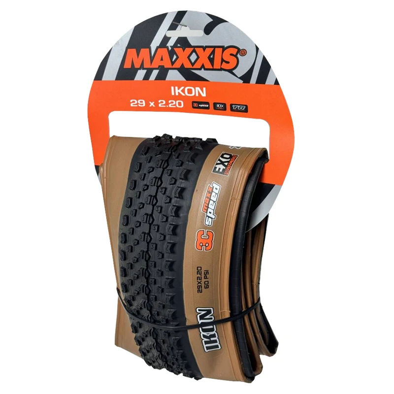 Mxxis ikon 29 Tubeless Mountain Tire 29x2.2 Foldable 60psi 60tpi M319RU Skinwall Tires