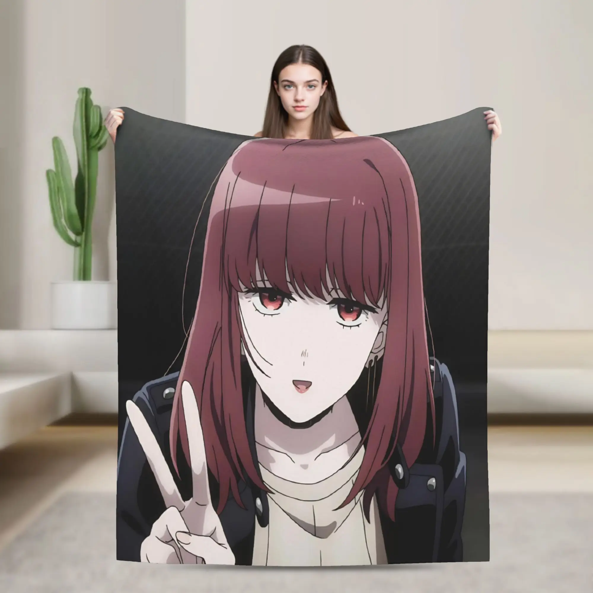 Relax Smoking Behind the Supermarket with You Blanket Accessories Home Decorative  Throw Blankets Super Warm Flannel for Car