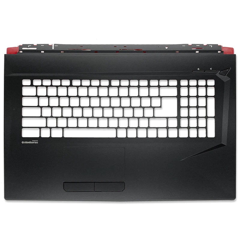 Novo original para msi gp73 gp73m MS-17C5 17c6 lcd capa traseira/moldura dianteira/dobradiças/descanso de mãos l/caso inferior do portátil habitação capa 17.3"