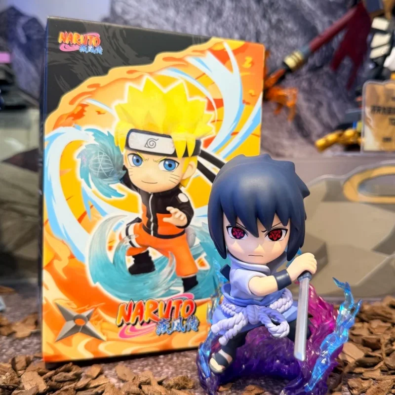 

Оригинальная коллекционная фигурка Funism Naruto Sasuke Naruto Shippuden Ultimate Battle Series (слепая коробка), модель аниме-персонажа, настольное украшение, игрушка, подарок