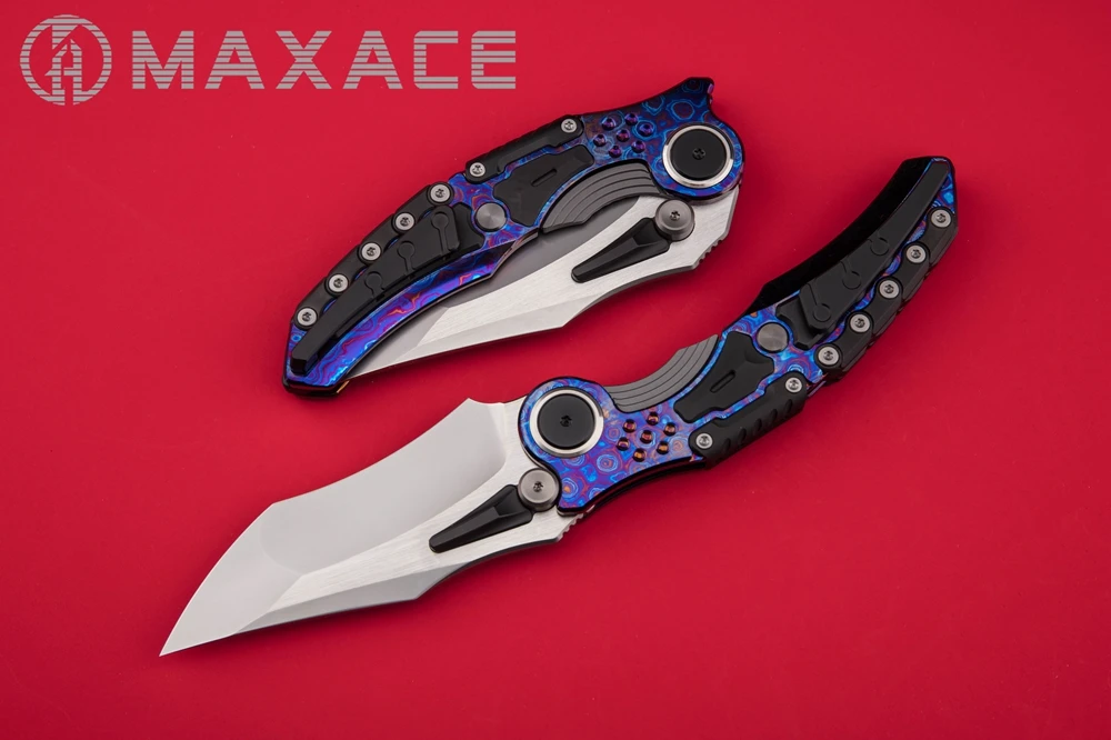 Maxace Titanis II Titanium Handle CPM-Magnacut Folding Kinfe