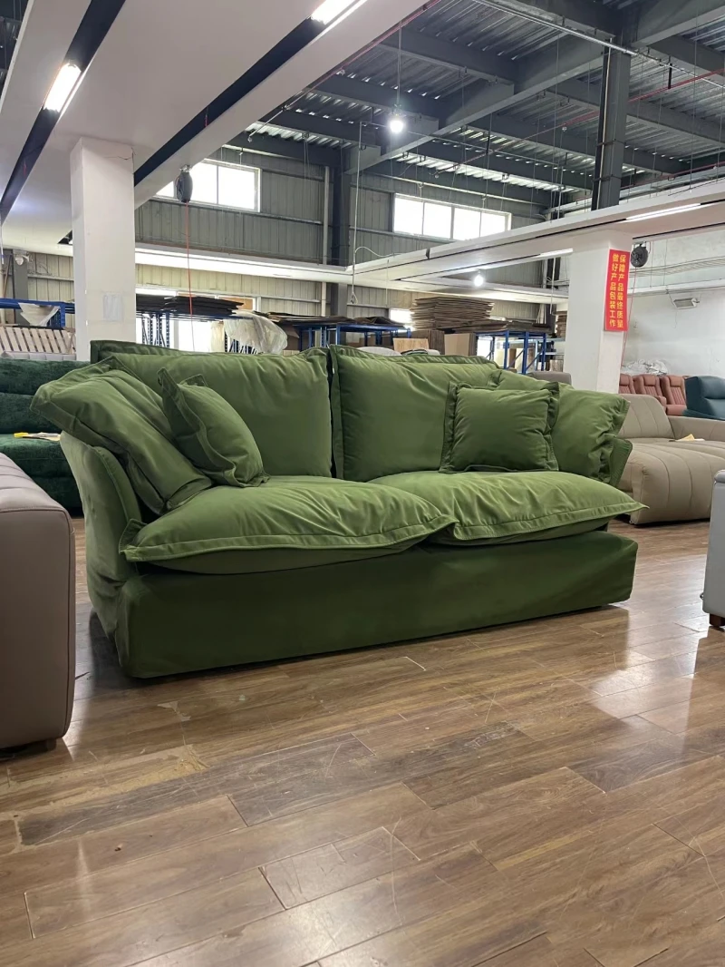 الشمال كسول صف مستقيم أريكة شقة شقة صغيرة قابلة للفك بالكامل والغسيل وابي ساندي الرياح محظية كرسي B & B #5