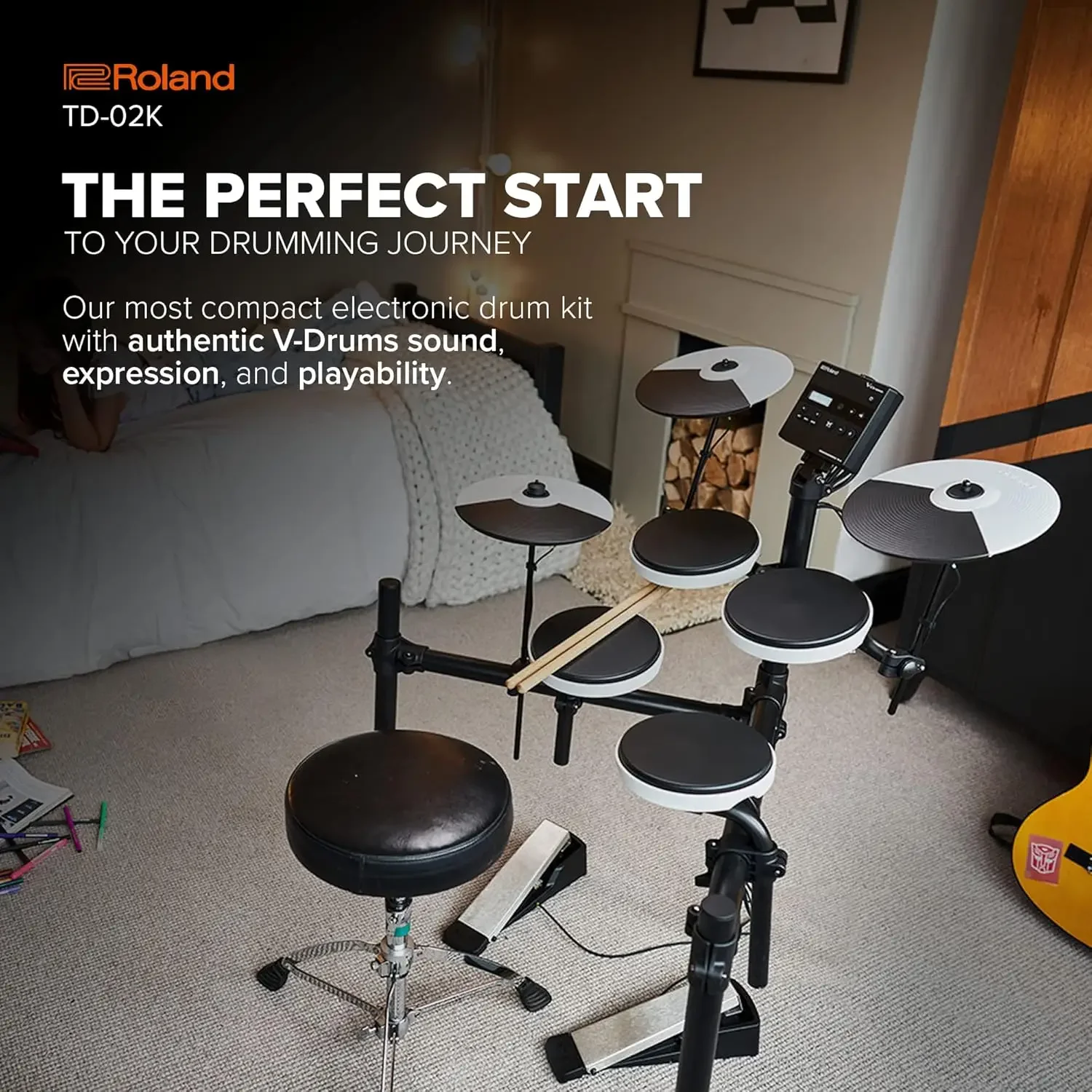 

Electronic Drum Set (TD-02KV)