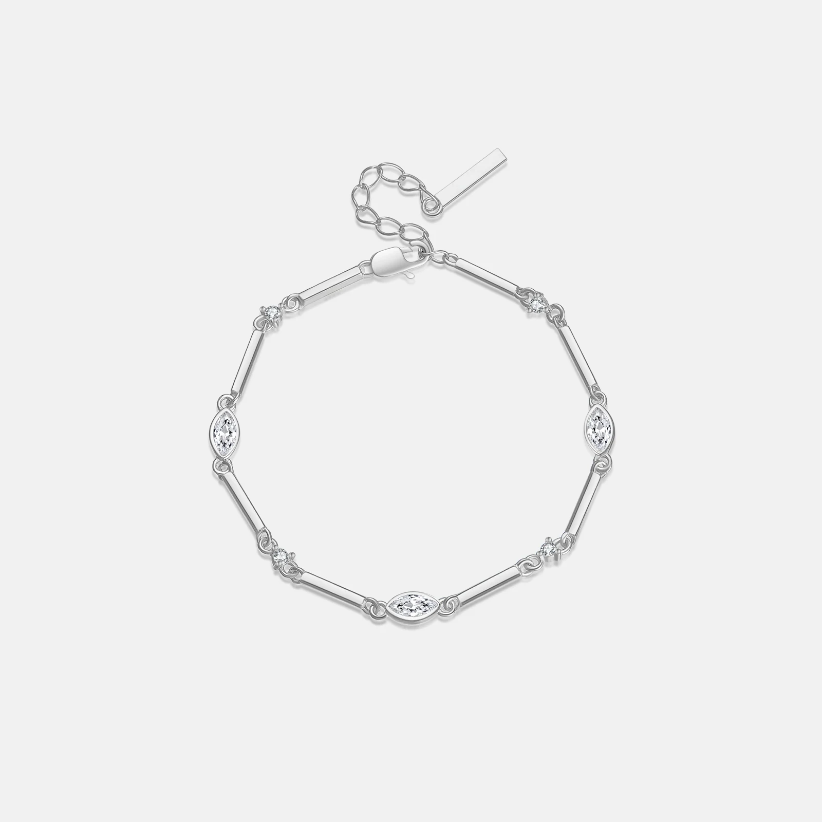 

VEWANT Women 100% 925 Sterling Silver Chain Bracelet 2025 Luxury Trendy Fine Wedding Party Jewelry Gift