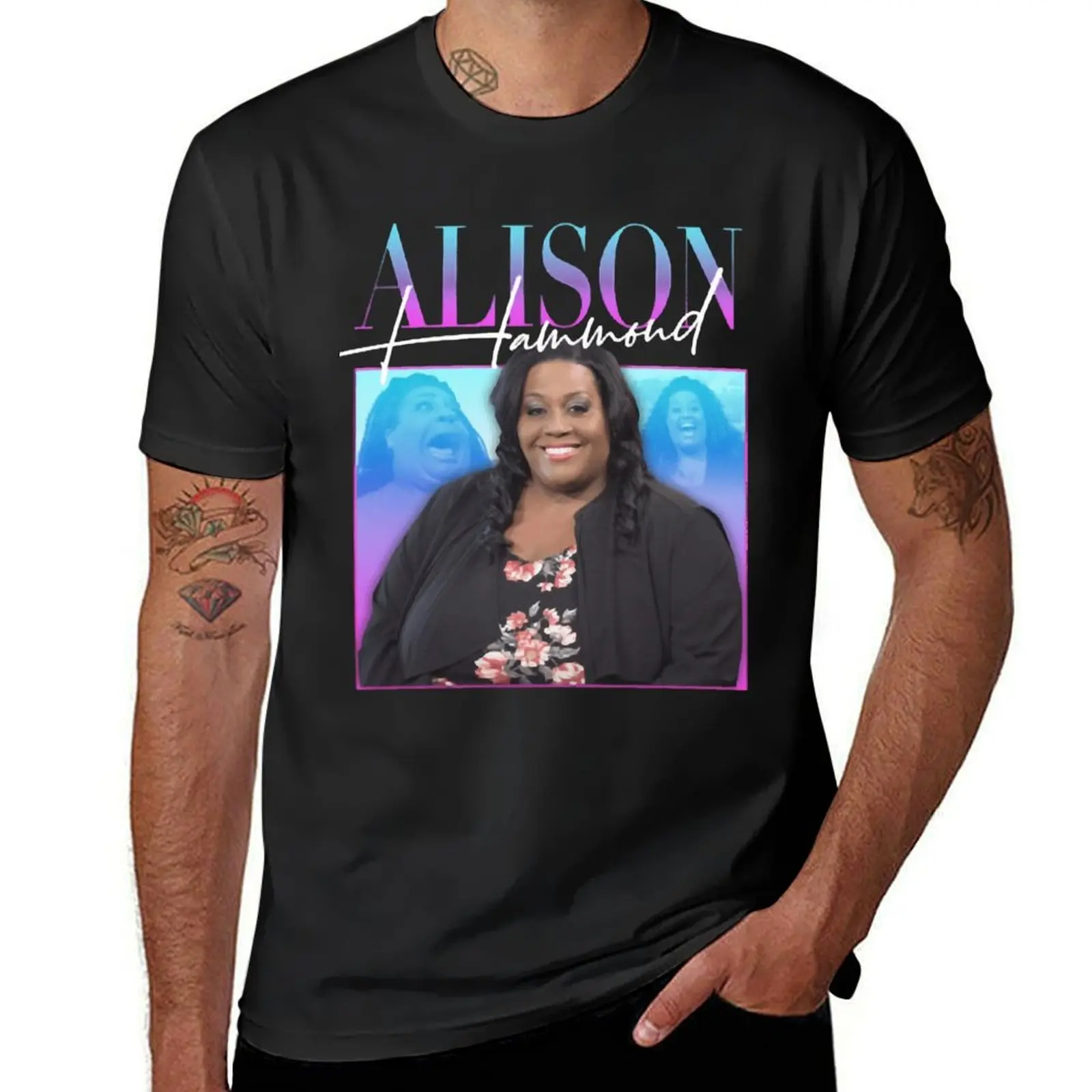 ALISON HAMMOND T-Shirt shirts graphic tees sports fans for a boy mens white t shirts