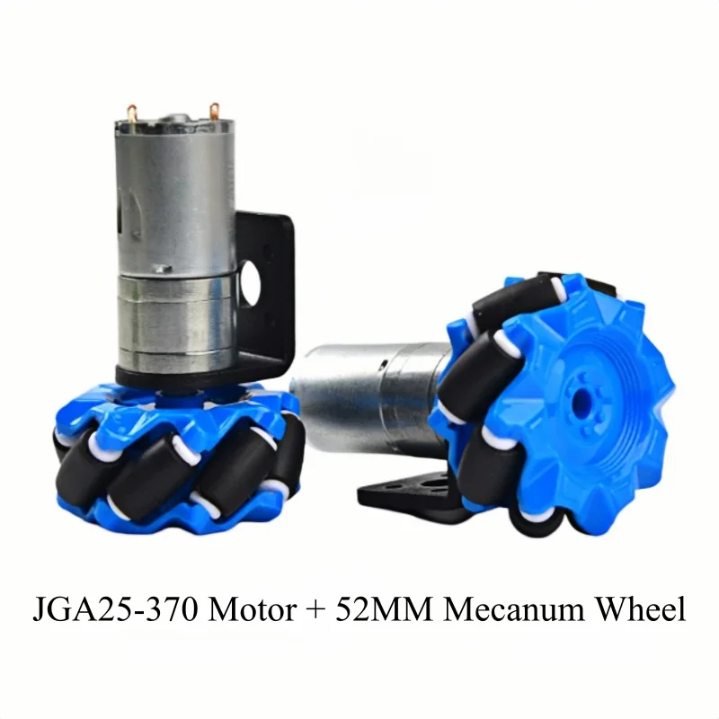 JGA25-370 DC Gear Reduction Motor High Torque Drive Motor For Mecanum Wheel Robot 4WD Smart Car Self Balancing Toy Model Car