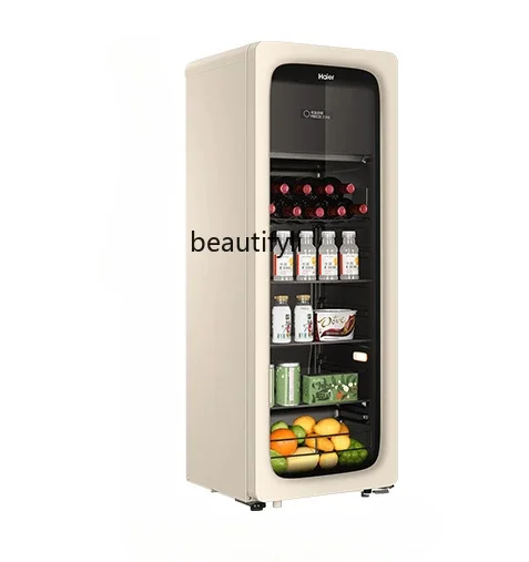 

Ice Bar 133 Liters Living Room Small Household Refrigerated Freezer Office Refrigerator