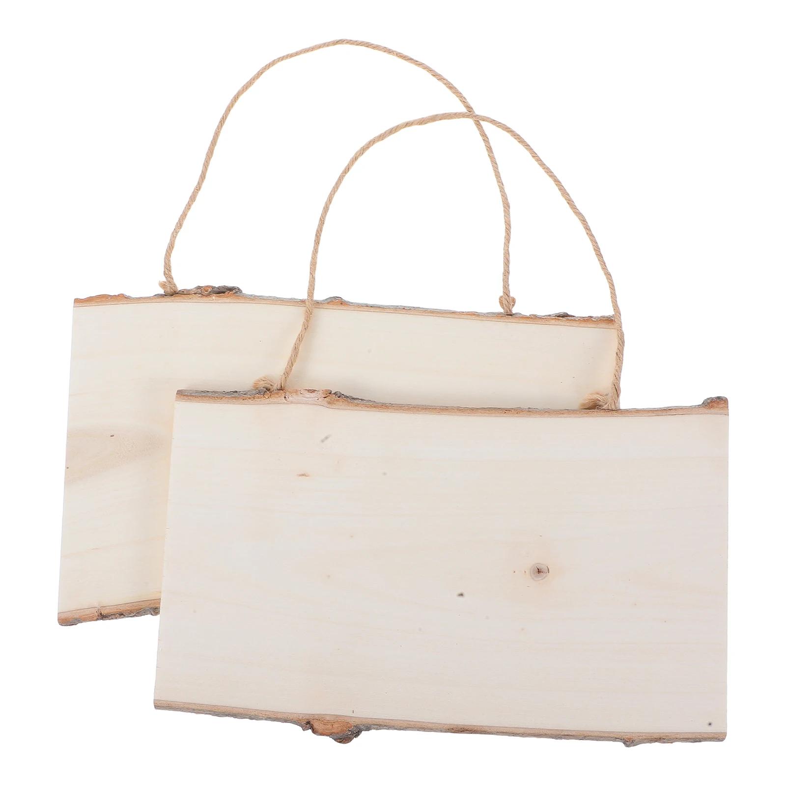 2 قطعة لوحة معلقة خشبية الإبداعية فارغة لوحة رسائل ذاتية الصنع لعرض الحائط مقهى المنزل مطعم متجر ديكور بلون 16x25 سنتيمتر #5