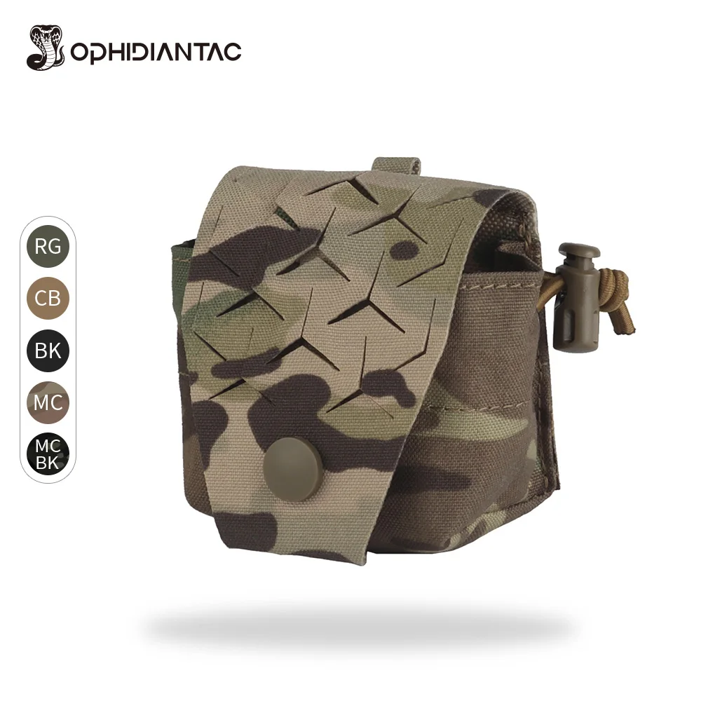 حقيبة OPHIDIANTAC متعددة الوظائف ذات اتجاهين للاستخدام مع أشرطة MOLLE لملحقات الصيد
