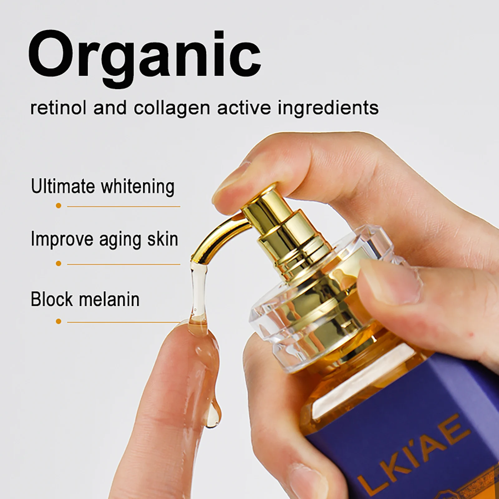 LKIAE High Quality Remove Wrinkles And Tighten The Skin Best Glowing Super Lightening Niacinamide Skin Serum 180ML/6.09fl.oz