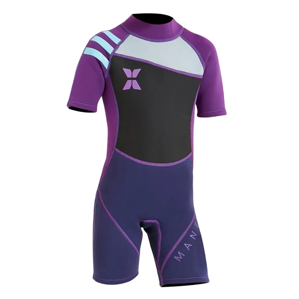 Children Short S Wetsuit Kids -Piece Scuba Diving Fullsuits S