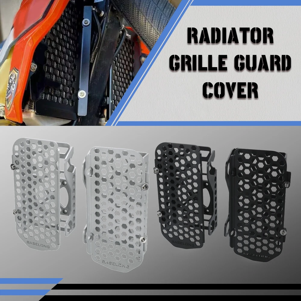 2023 2022 2021 Radiator Guard Protector Grill Cover Oil Cooler Guard Motorcycle For GASGAS EC MC EX 125 250 300 250F 350F 450F