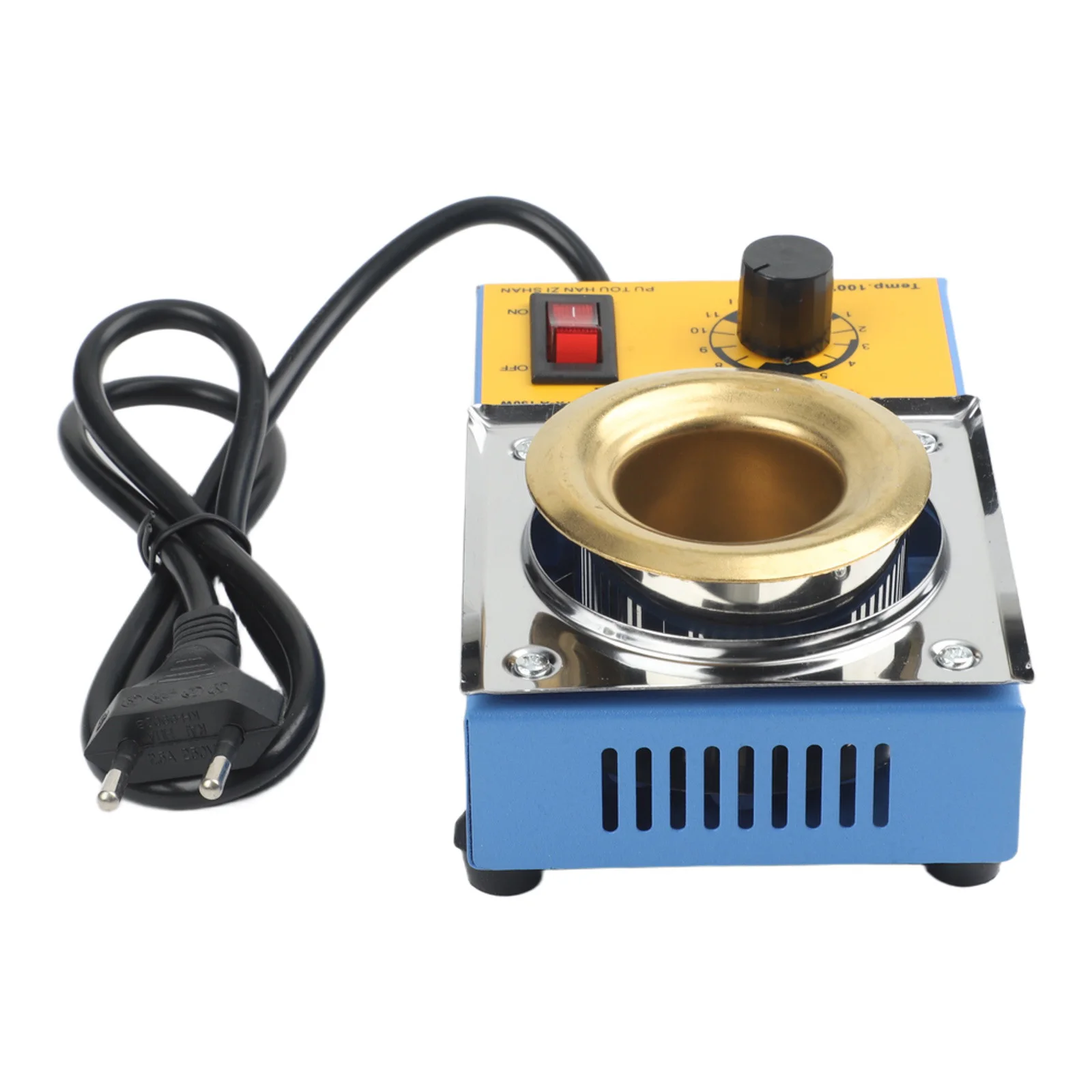 Workshop Soldering Adjustable Temperature Solder Pot Temperature Control 100 550 C Adjustable Metal Heating Core