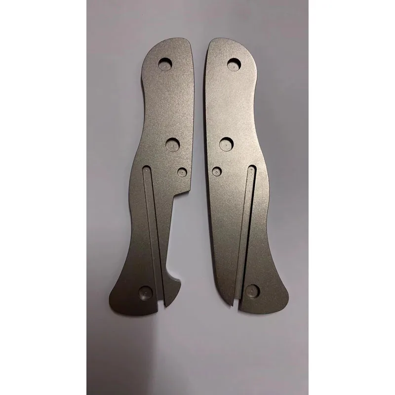 3 Types 1 Pair Custom Made Titanium Alloy Scales Handle for 111mm Victorinox Swiss Army Knife