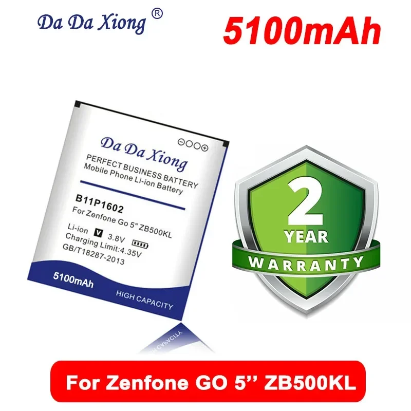 5100mAh B11P1602 For ASUS Zenfone Go 5