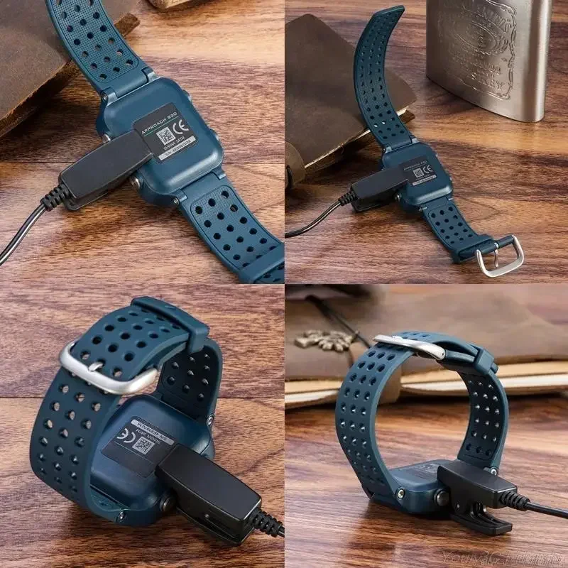 USB Charger Clip Cradle Cable for Garmin Lily Forerunner 35 35J 30 735XT 630 235 645 Vivomove HR Approach S20 M26 21 Dropship