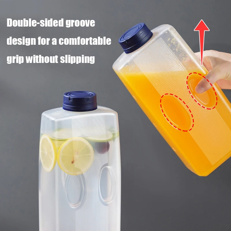 

2L Thicken Refrigerator Cold Water Jug Plastic Water Pot Large Capacity Lemonade Scented Tea Water Kettle