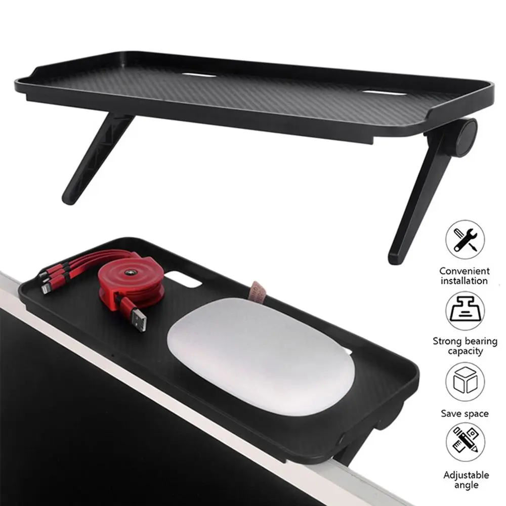 Screen Top Small objects Accessories Mounted TV Mounting Bracket Computer Top Holder Blower Organizer Shelf Bathroom Shelves
