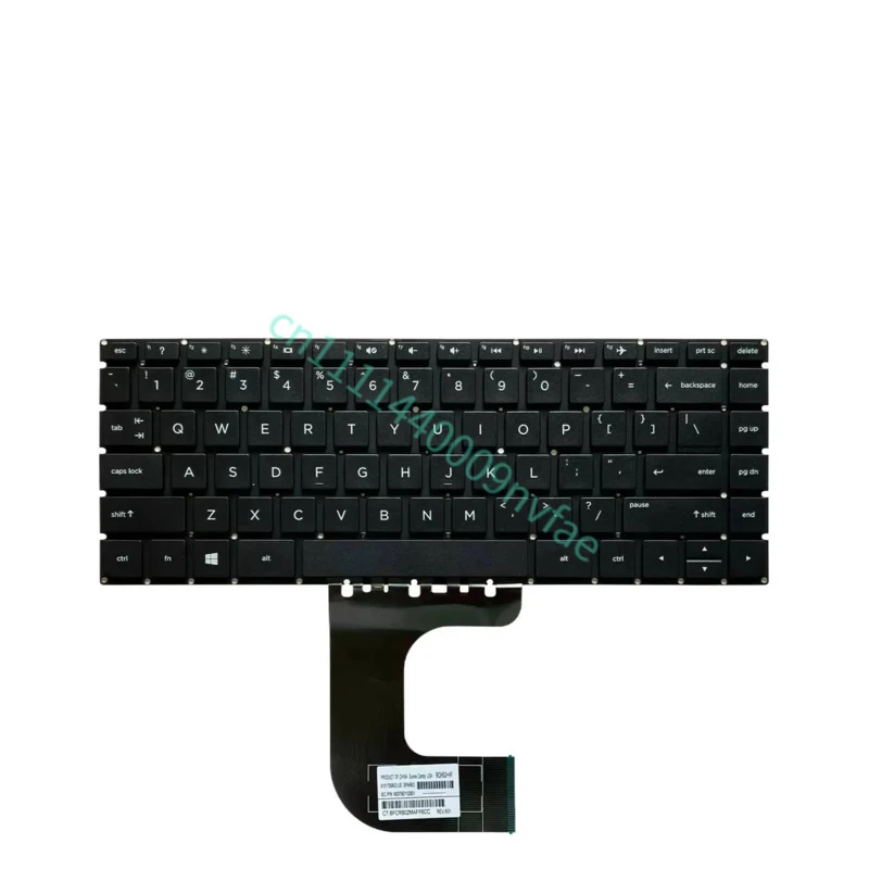 US for HP 14-AC 14-AF 14-AD 240 245 246 G4 340 346 348 G3 G4 TPN-l124 I119 I120 Laptop Keyboard 0.3