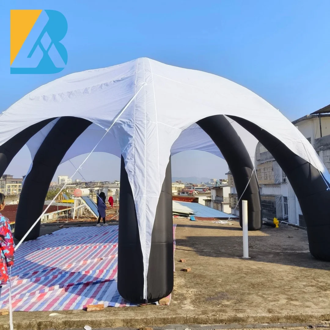 Barraca inflável pop up personalizada, grande barraca de festa inflável para brinquedos de aluguel