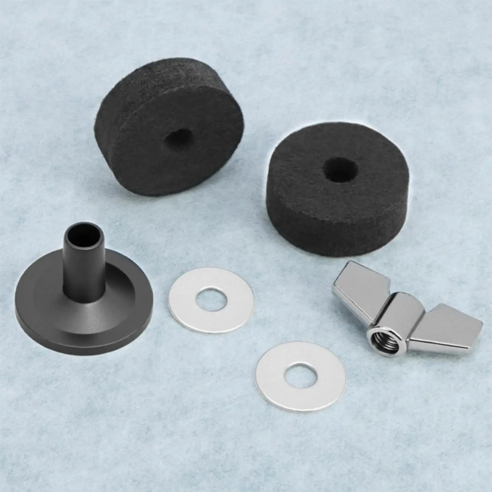 Drum Cymbal Stand Accessory Assembly Adjustable Drum Cymbal Replacement Accessory Kit Secure Stable for Drummers