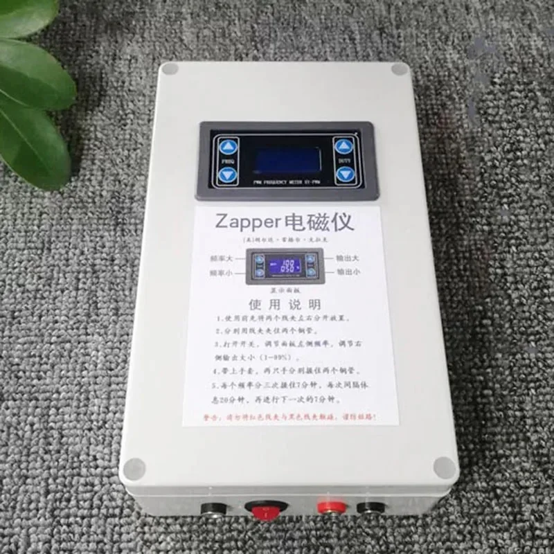 Zapper frequency resonance Dr. Clark electromagnetic instrument wideband output adjustable electronic signal learning