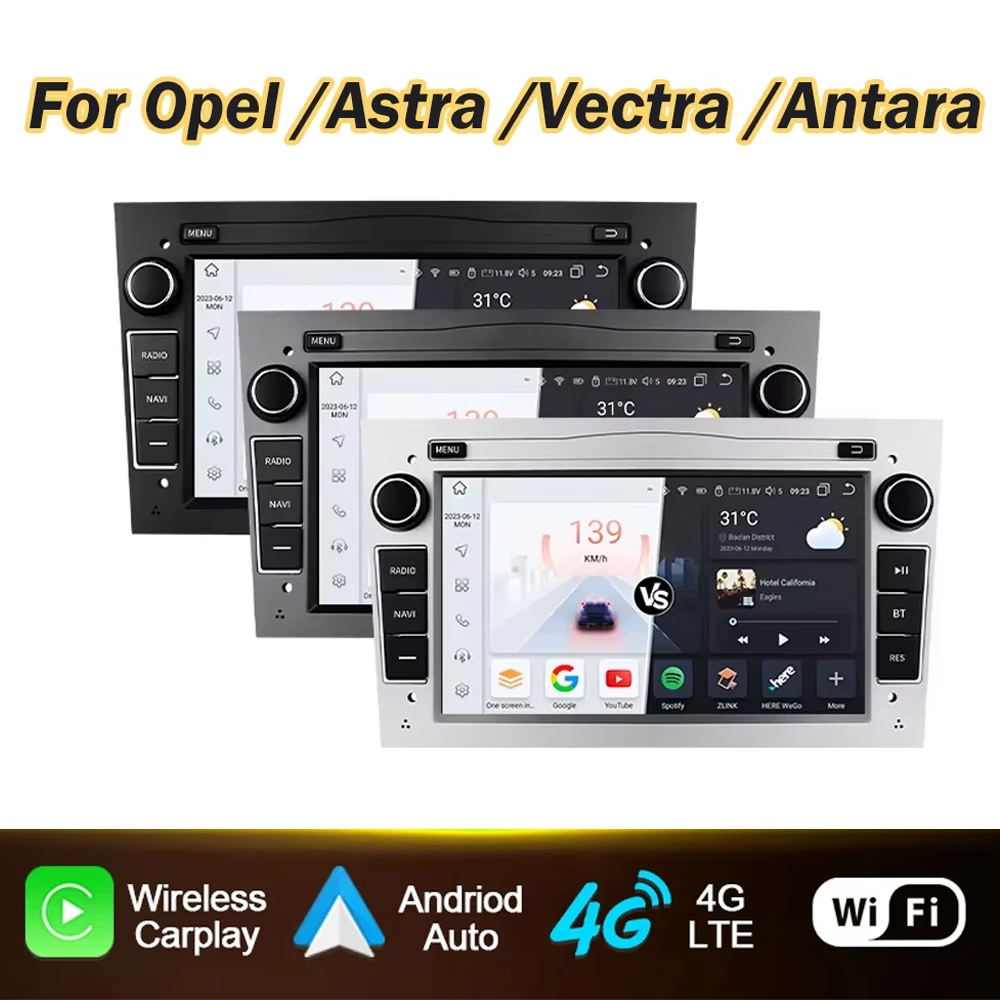 

7inch Android For Opel Astra H G J Antara Vectra C Zafira B Vivaro Meriva Vectra Car Radio Carplay Screen Multimedia Autoradio