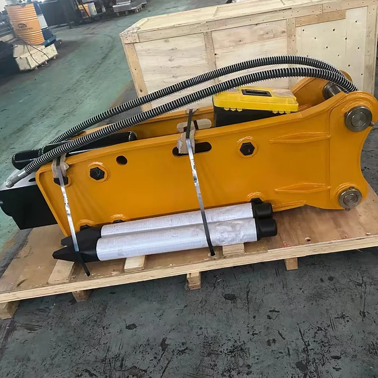

Guangzhou hydraulic breaker, excavator accessory breaker manufacturer, high-frequency vibration hammer for cement pavement cutti