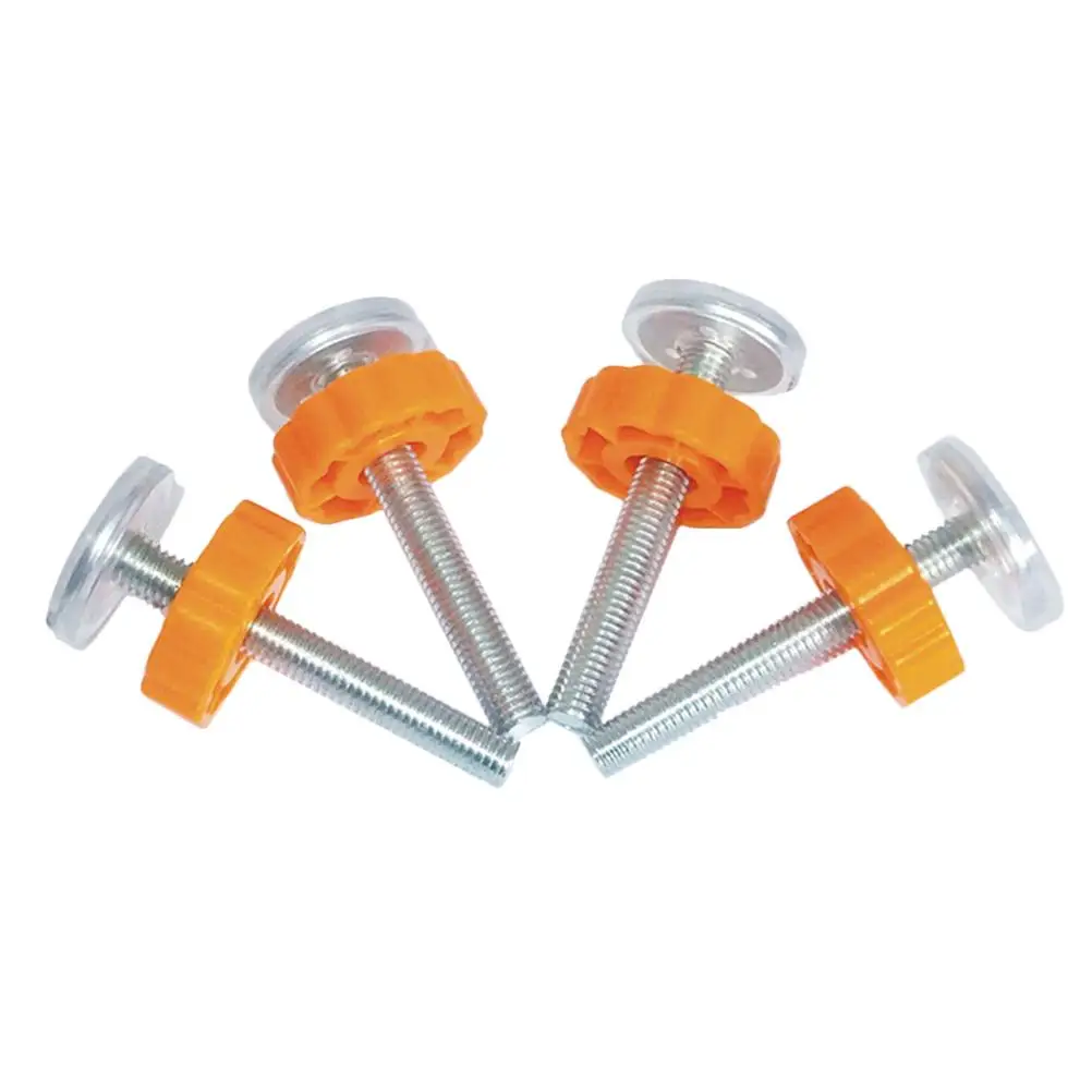 4 Pcs Stair Guardrail Bolts Steel Core Screws Pressure Mounted Gate Screw Baby Dog Gates Isolation Kit Durable Reusable