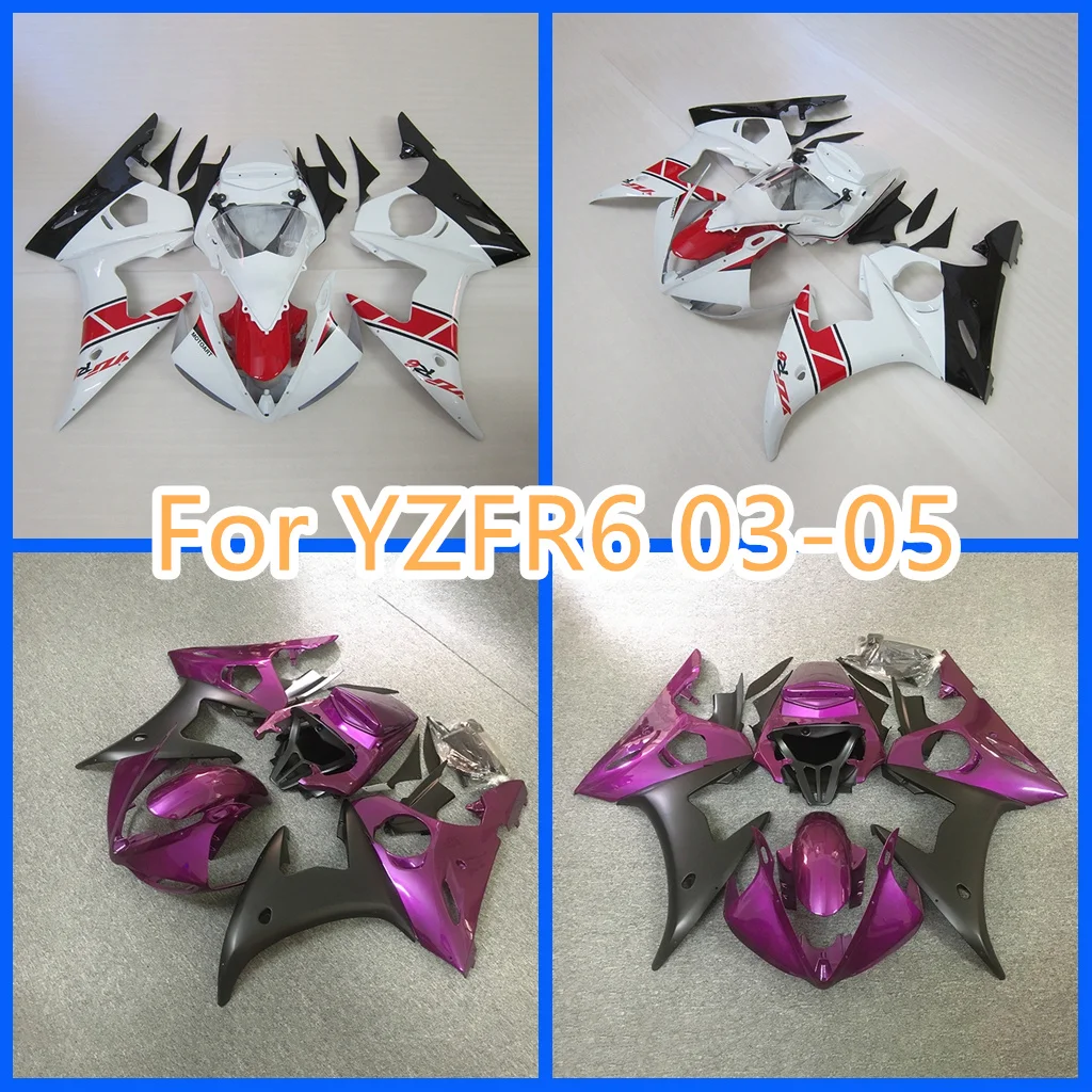 

Painted Chinese Bodywork for YAMAHA 2003 2004 2005 YZF-R6 YZF600 YZF R6 600CC YZF R 6 YZFR6 03 04 05 Bodywork Motorcycle Fairing