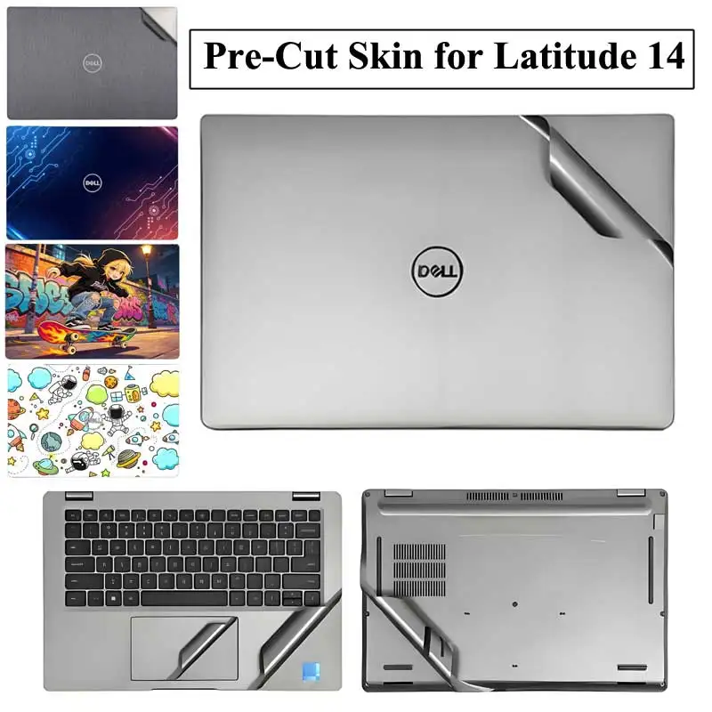 Pre-Cut Laptop Skin Anti Fingerprints Sticker Cover for Latitude 14 5420 5430 5450 7450 7440 7430 7420 Touch pad Decal Film