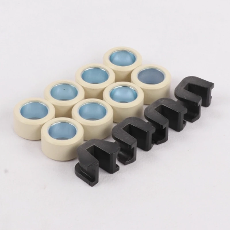 8Pcs Pulley Ball Clutch Beads Rollers And 4pcs Rubber Block For ZONTES 368E 368D 368M 368K 368G ZT368E ZT368G ZT368D ZT368M