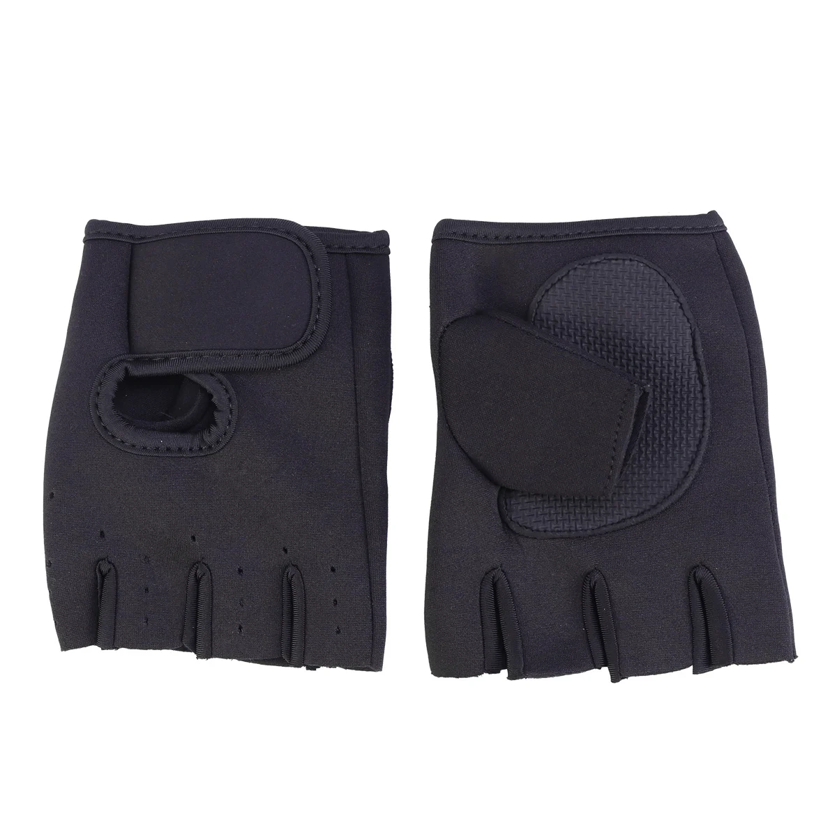 

Professional Cycling Bodybuilding Fitness Gym Gloves Adults Breathable Half Finger Protective Gloves Size L Black Rubber Anti