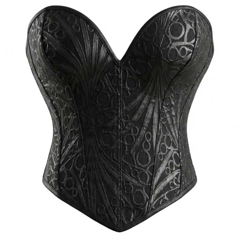 top-corset-feminino-sem-alcas-com-decote-coracao-estilo-gotico-com-amarracao-nas-costas-cinta-modeladora-para-halloween-cosplay-festa-em-clube-noturno