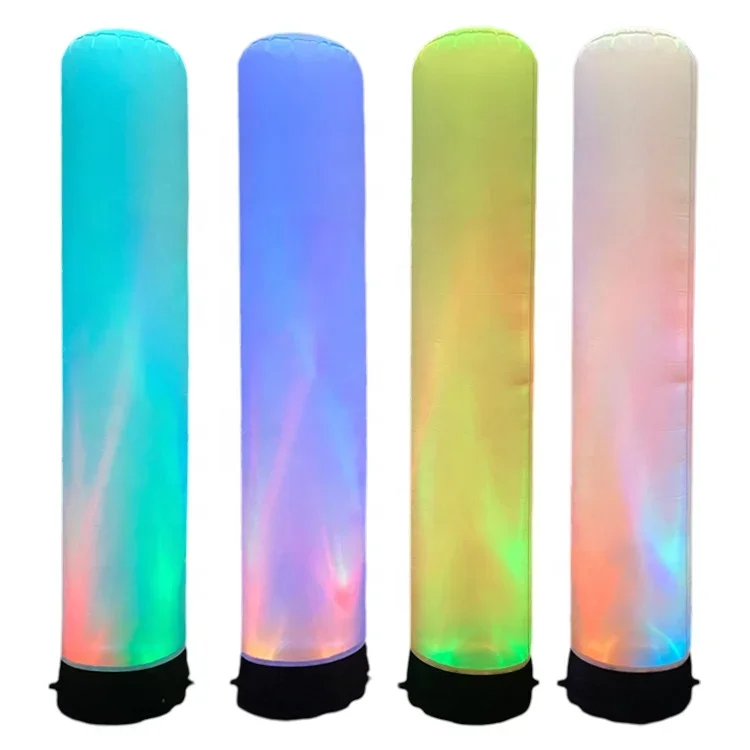 Signs Light Emitting Diode Lighting Inflatable Column, Inflatable Lamp Tube, Advertising Lighting Inflatable Column