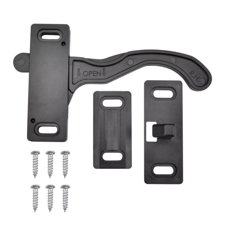 RVs Screen Door Entry Door Hardware with Screw Right Hand Handle for RVs