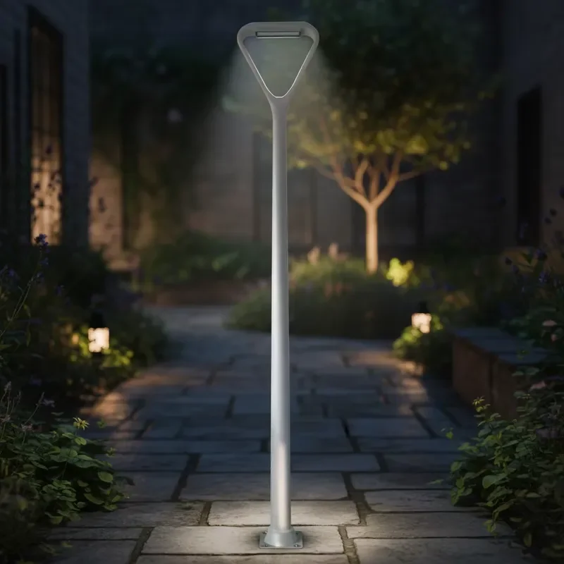LED Area Pole Light 60W IP66 Waterproof AC Aluminum Outdoor Post Top Light CRI70 4100K Neutral White Garden/Yard/Street